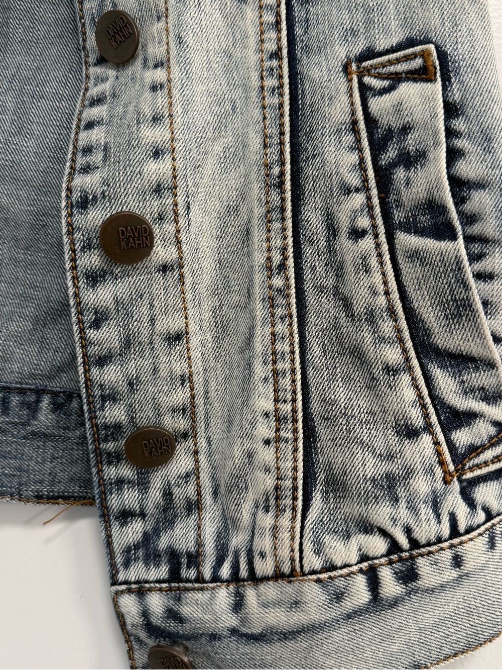 David Kahn demin Vest - Picture 2 of 4